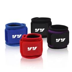 Muñequera de levantamiento de pesas con presión de bobinado para bádminton, voleibol, baloncesto, deportes de fitness, muñequera para hombres y mujeres