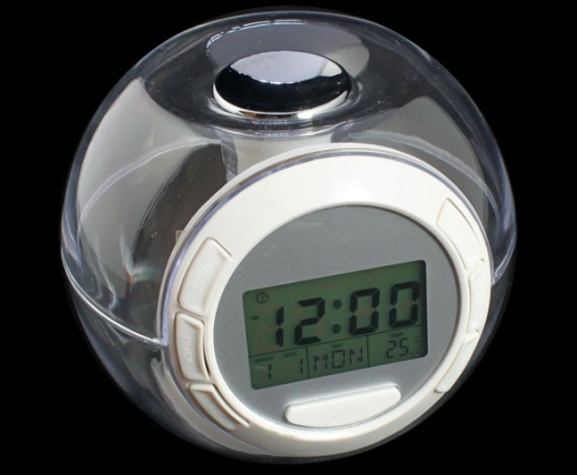 Reloj despertador con sonido natural colorido