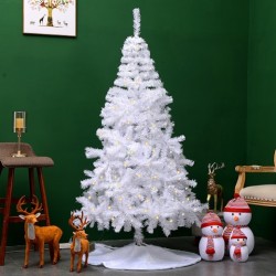 Nuevo árbol de Navidad blanco de lujo Crypto Home de 1,5 y 1,8 m.