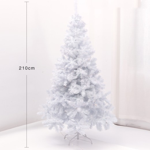 Nuevo árbol de Navidad blanco de lujo Crypto Home de 1,5 y 1,8 m.