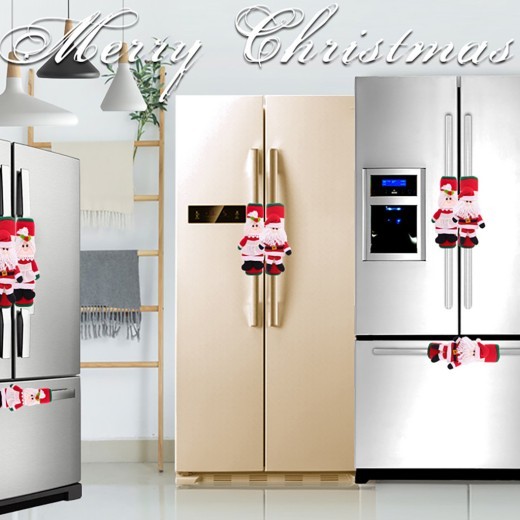 Nuevo guante para refrigerador con decoración navideña