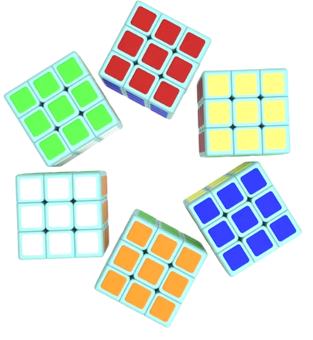Cubelab Mini Cubo Mágico de 1 cm, Diminuto 3x3
