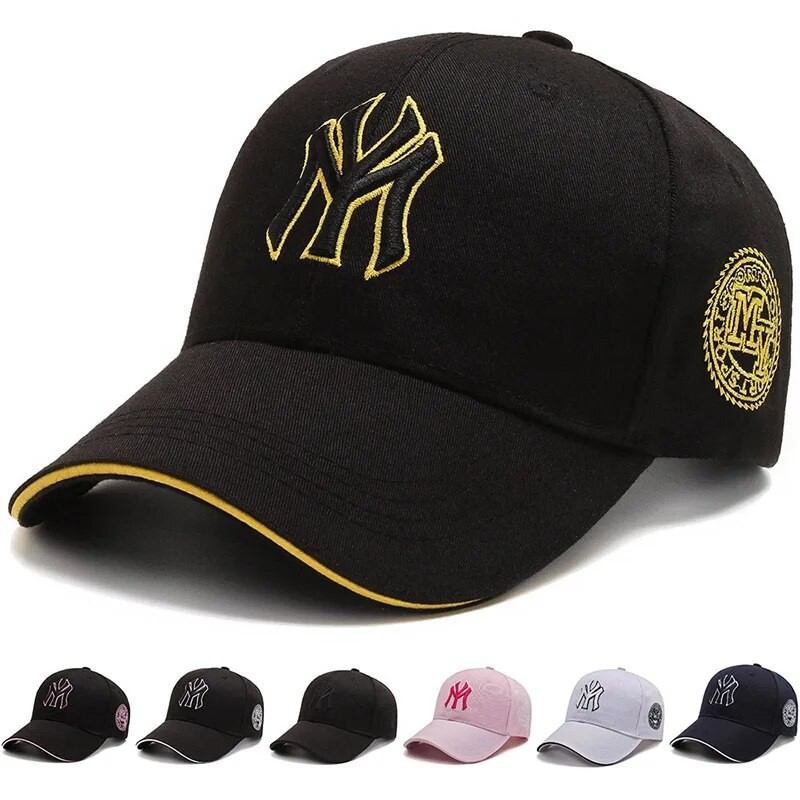 Gorra de béisbol bordada informal de estilo coreano