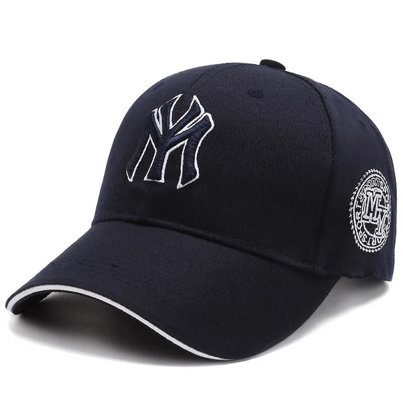 Gorra de béisbol bordada informal de estilo coreano