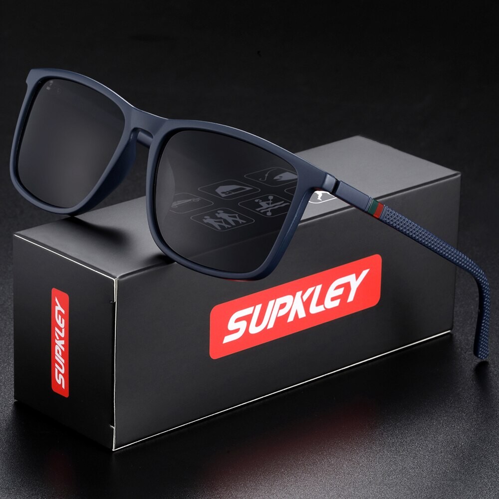 Gafas de sol deportivas polarizadas SUPKLEY para hombre