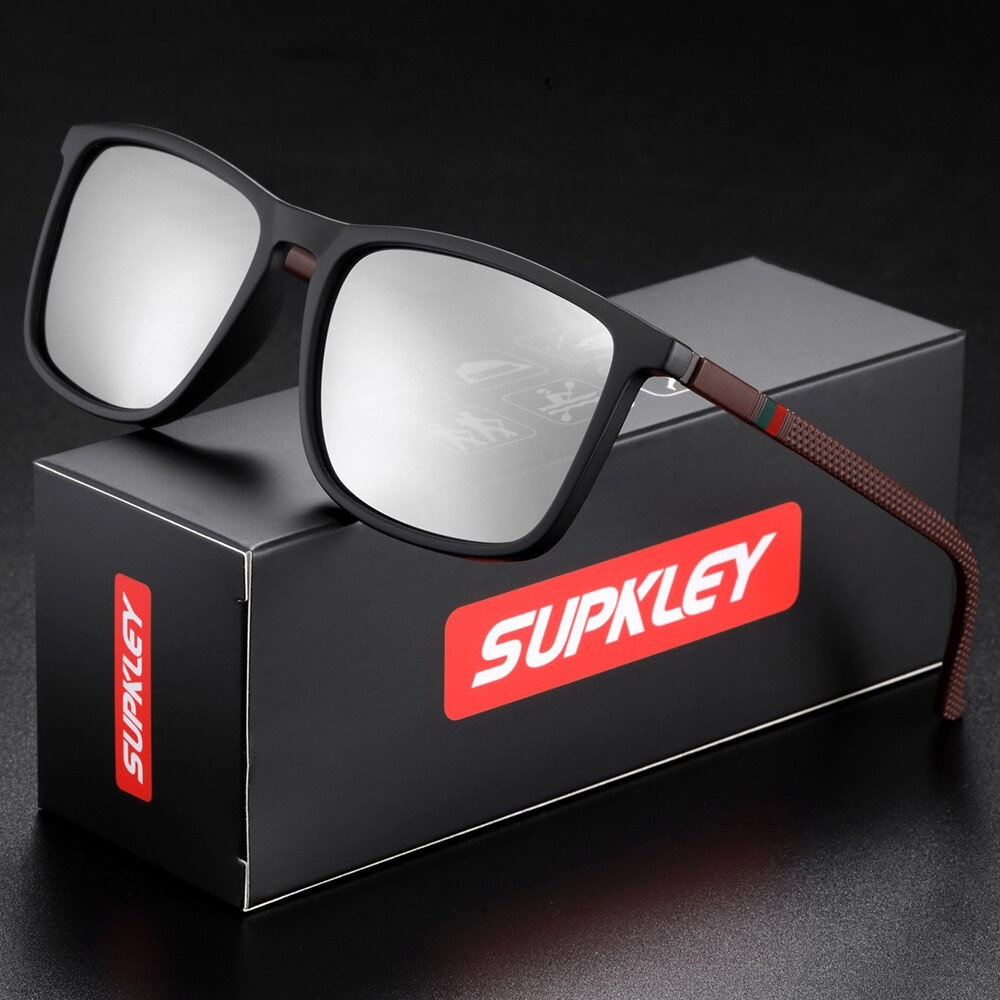 Gafas de sol deportivas polarizadas SUPKLEY para hombre