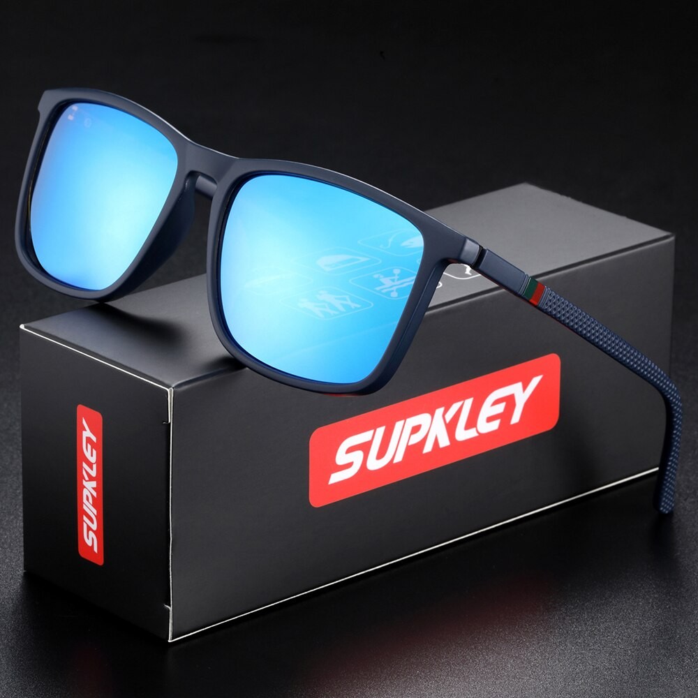 Gafas de sol deportivas polarizadas SUPKLEY para hombre