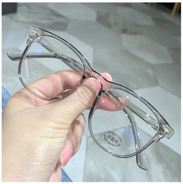 Gafas para miopía con protección contra la luz azul, ultraligeras y transparentes.