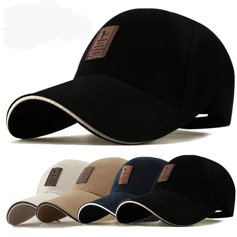 Gorra de béisbol de algodón unisex estilo coreano para el sol para todas las estaciones