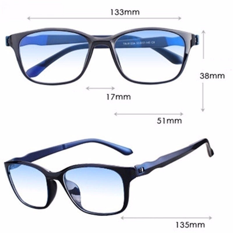 Gafas de lectura HD para hombre con bloqueo de luz azul para presbicia