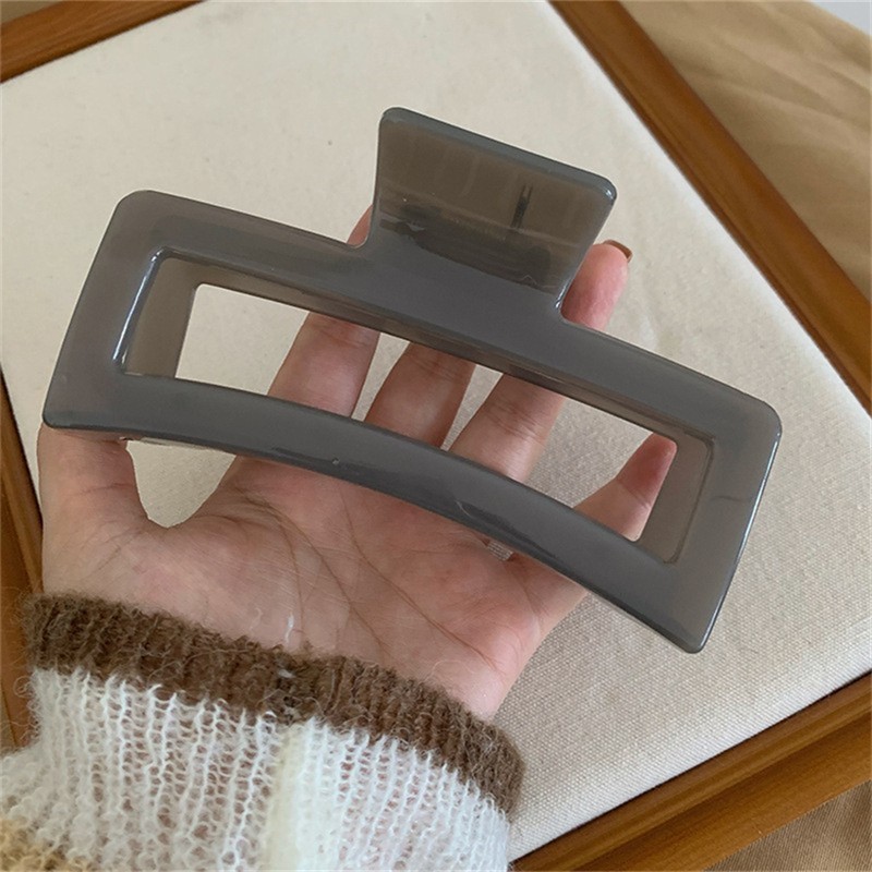 Pinza para el pelo extragrande de 13 cm, accesorio sencillo y versátil para niñas.