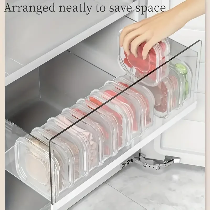 Caja para almacenar carne congelada en el refrigerador (5 o 10 unidades)