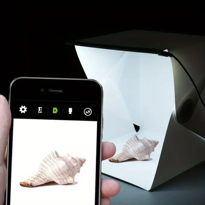 Caja de tienda para estudio de fotografía