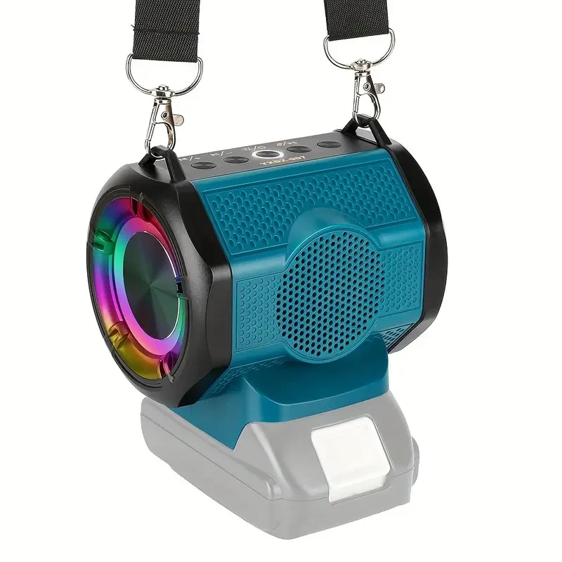 Altavoz inalámbrico compatible con batería Makita LXT de 18 V. Batería no incluida.