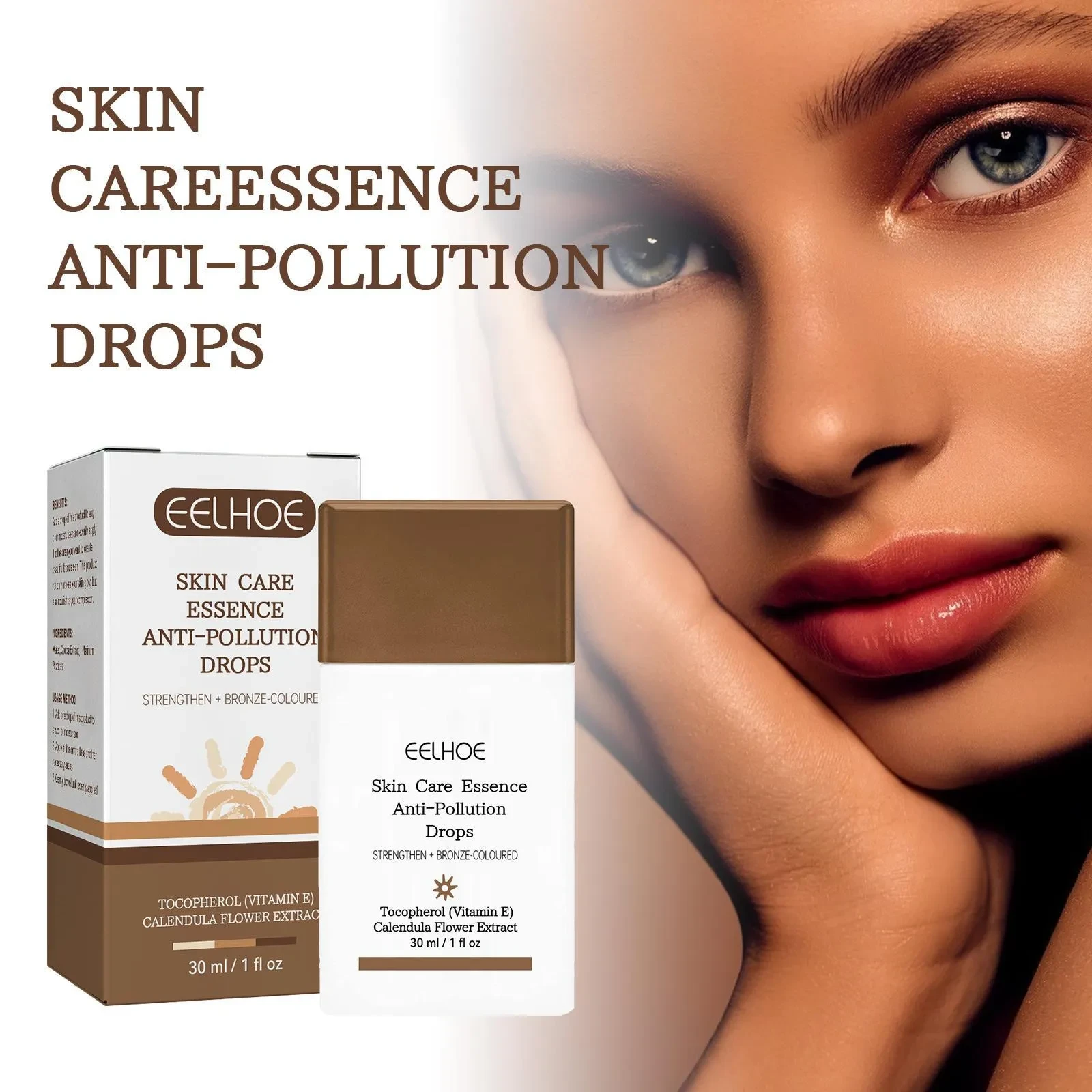 Crema bronceadora para el cuidado de la piel
