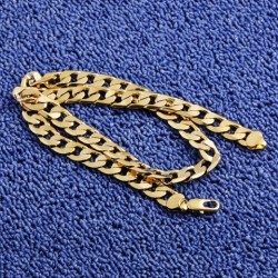 Collar de cadena con estampado de tanque de hip hop