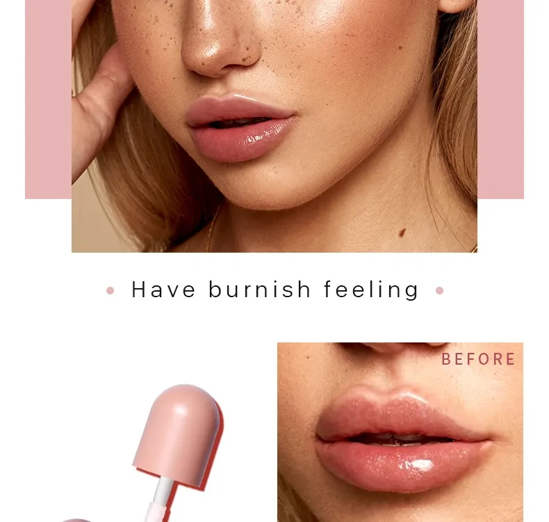 Aceite voluminizador de labios instantáneo de día y noche