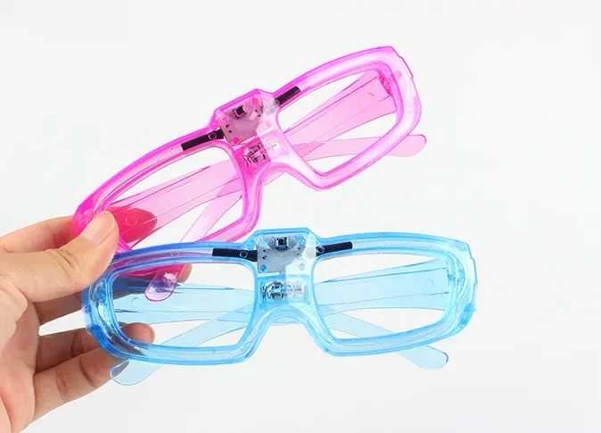 Gafas LED 2024 Fiesta de Año Nuevo Bar Concierto Accesorios Gafas Luminosas