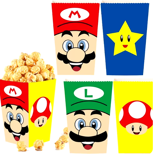 10 palomitas de maíz de Super Mario Bros.