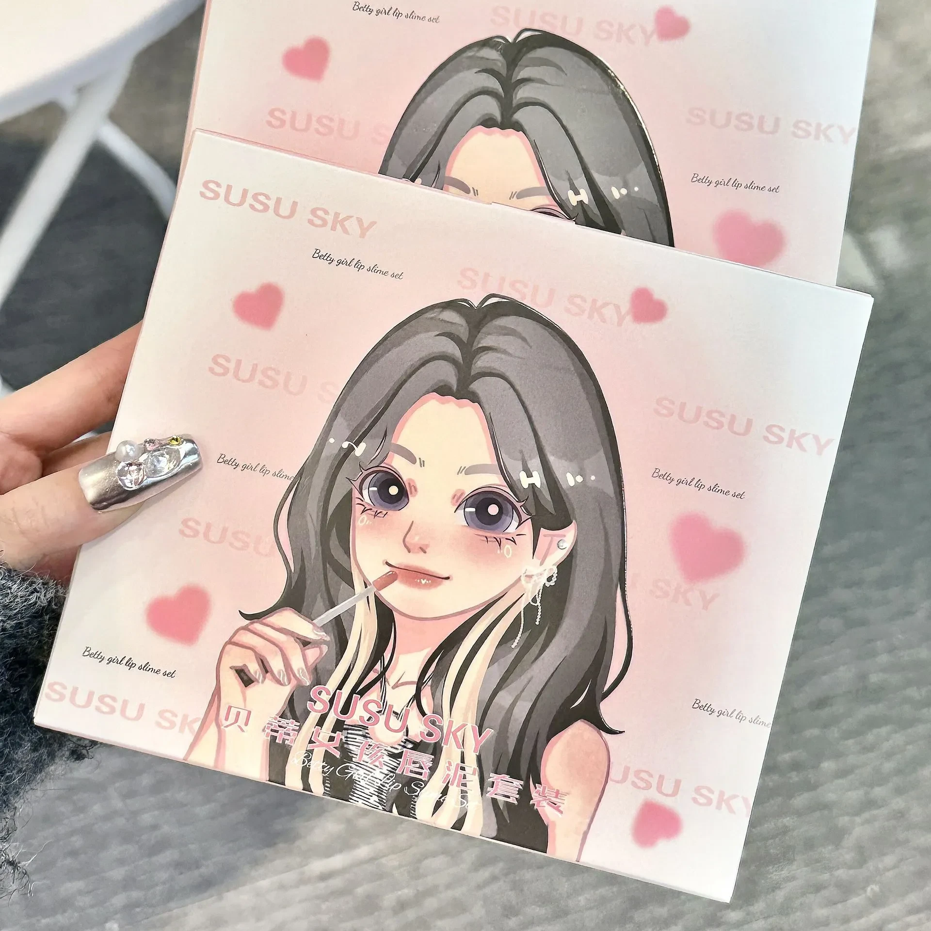 Traje de barro labial Betty Girl duradero