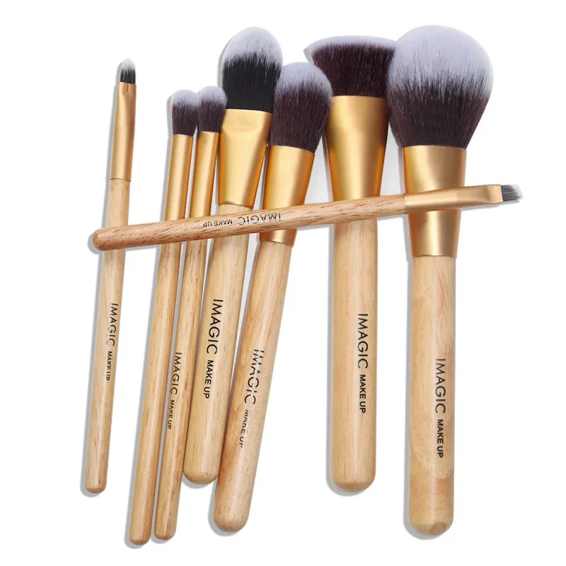 8 brochas de maquillaje multiusos