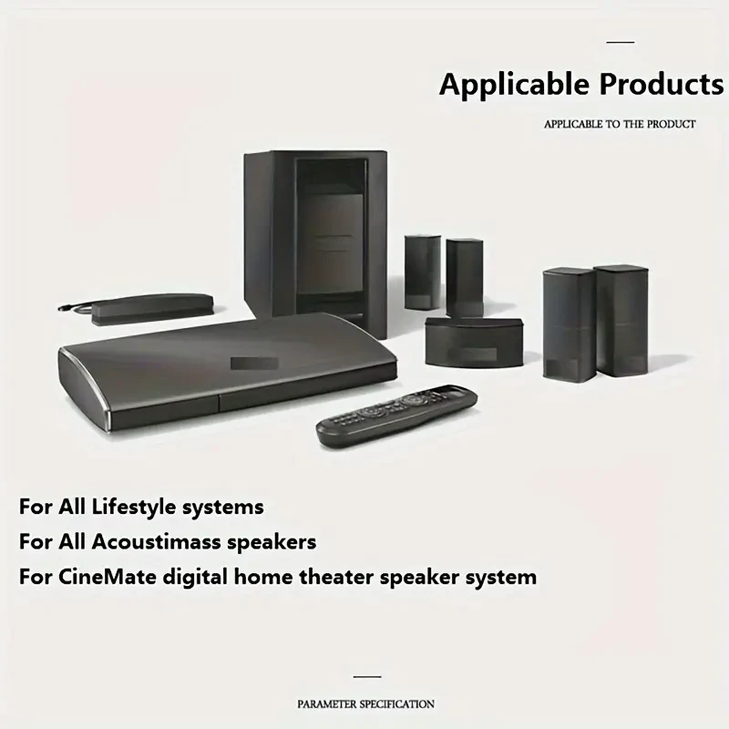 Soporte de pared para altavoz de acero inoxidable, duradero y compatible con el altavoz BOSE UB-20II.