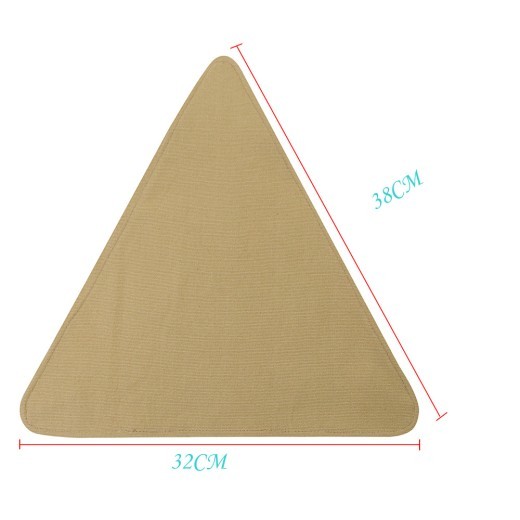 Taburete plegable portátil de tela triangular para acampar y hacer senderismo