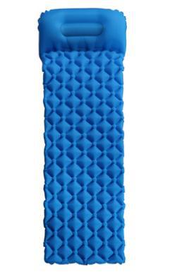 Colchoneta inflable para acampar, colchoneta para exteriores, muebles, cama, cojín ultraligero, almohada para senderismo y trekking.
