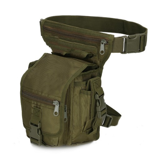 Riñoneras de caza del ejército, bolsa para piernas, senderismo y ciclismo