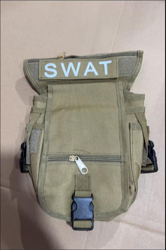 Riñoneras de caza del ejército, bolsa para piernas, senderismo y ciclismo