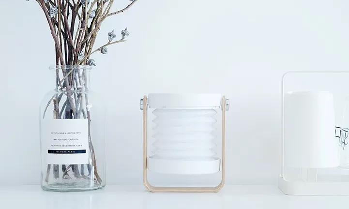 Luz nocturna LED de lectura regulable y táctil plegable