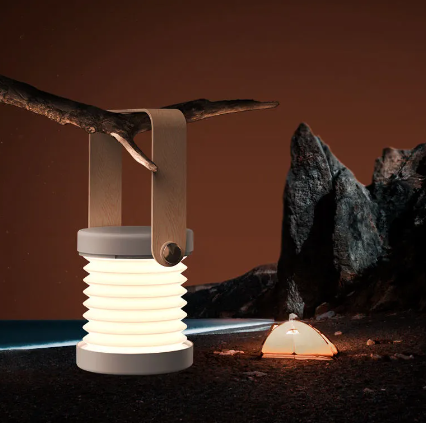 Luz nocturna LED de lectura regulable y táctil plegable