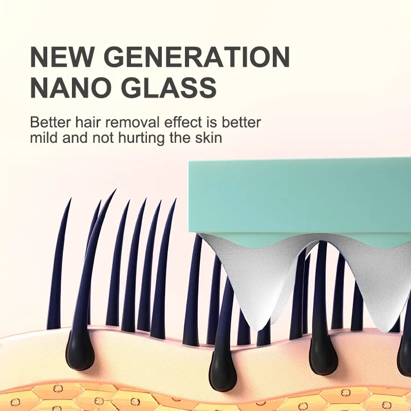 Borrador de pelo de cristal mágico para mujeres y hombres