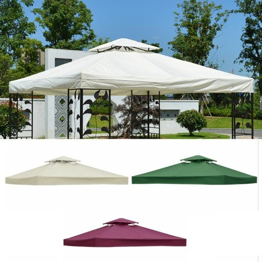 Toldo de lona de hierro para exteriores, multicolor, 300D, con revestimiento impermeable y cifrado.