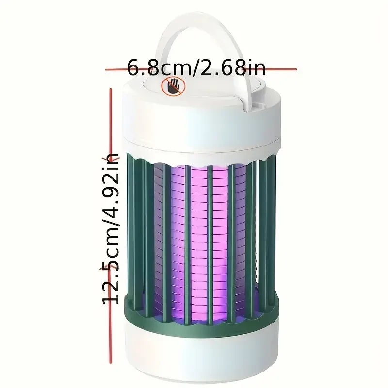 Lámpara electrónica antimosquitos alimentada por USB