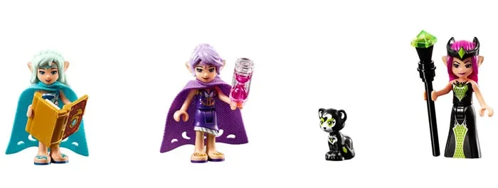 Juguetes educativos con bloques de construcción ensamblados de Enlightenment