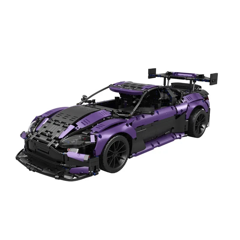 Bloques de construcción de moda para niños, coche de juguete