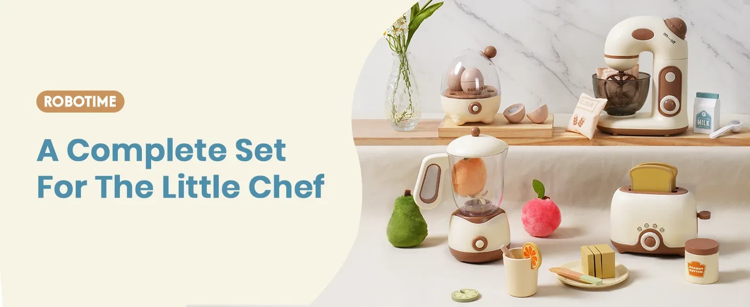 Juego de cocina de madera ROBOTIME