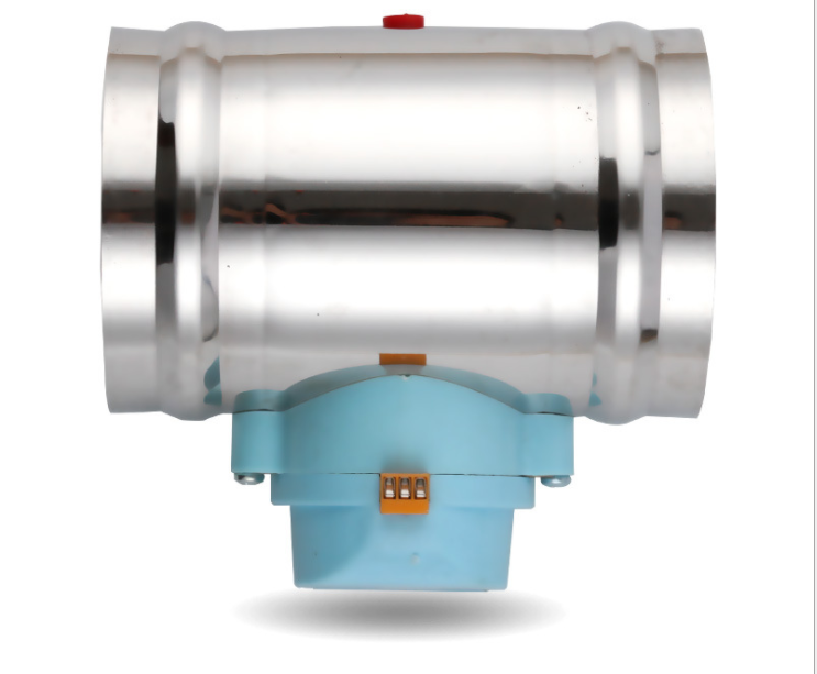 Compuerta de aire de acero inoxidable de 125 mm, 220 V