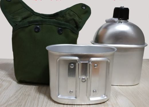 Funda de tela para lonchera con taza de agua para deportes al aire libre
