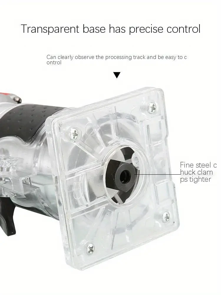Herramientas fresadoras de 800 W para carpintería