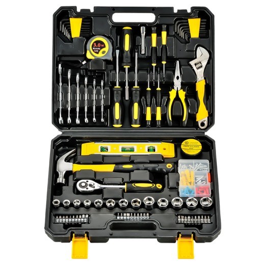 Combinación de herramientas manuales de ferretería para el hogar
