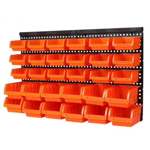 Estante de almacenamiento de herramientas de hardware de taller multifuncional