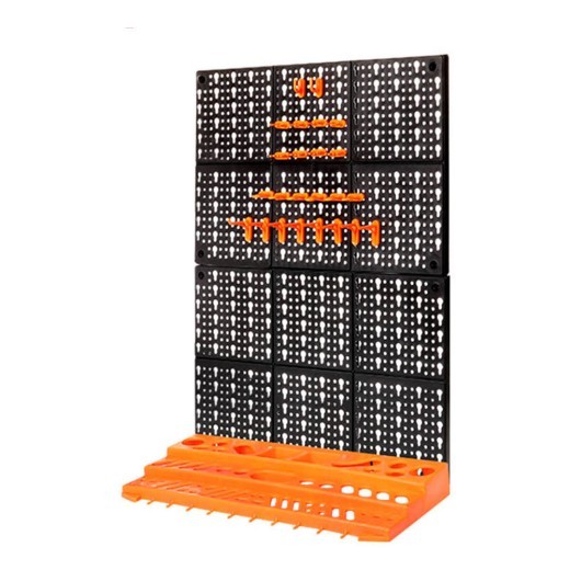 Estante de almacenamiento de herramientas de hardware de taller multifuncional