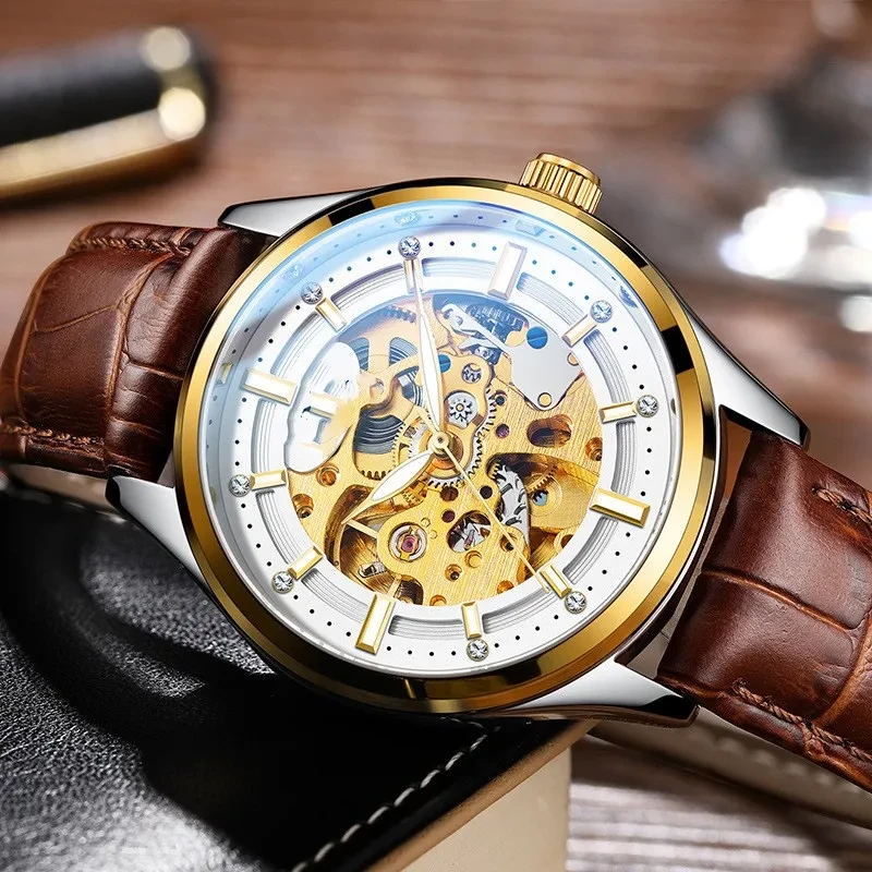 Reloj mecánico puro para hombre