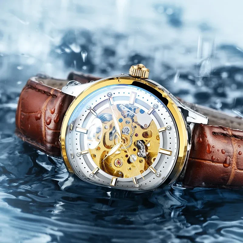 Reloj mecánico puro para hombre