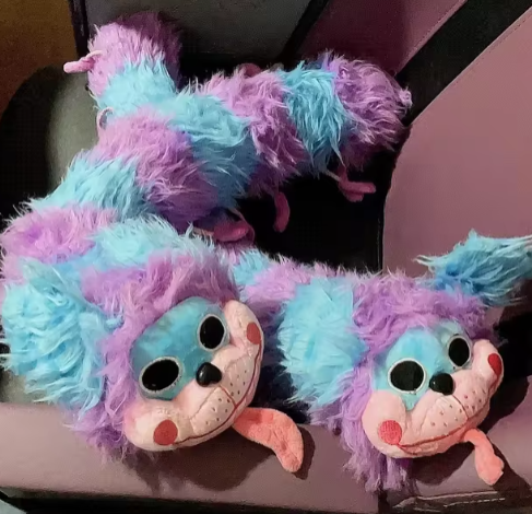 Oruga de amapola de peluche de 40 cm