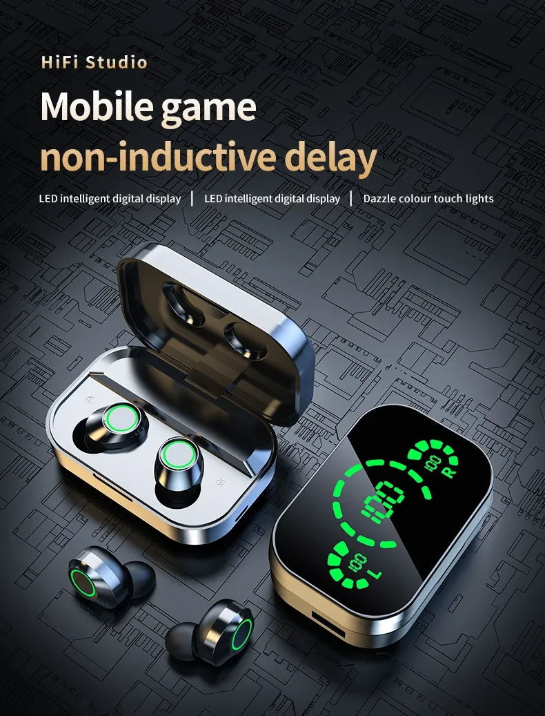 YD03 Bluetooth inalámbrico - Pantalla digital