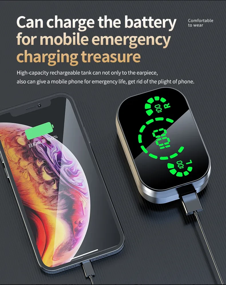 YD03 Bluetooth inalámbrico - Pantalla digital