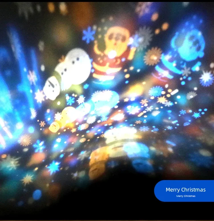 Luz nocturna con proyector de estrellas